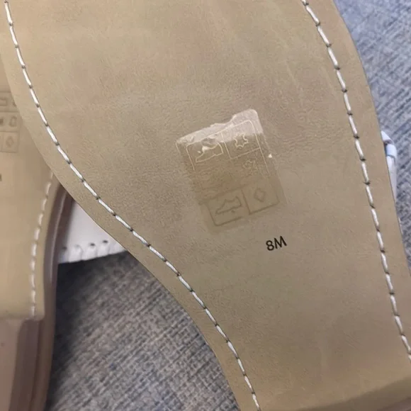 New! Jack Rogers leather sandals with chocolate Labrador dog embroidery - Picture 2 of 7